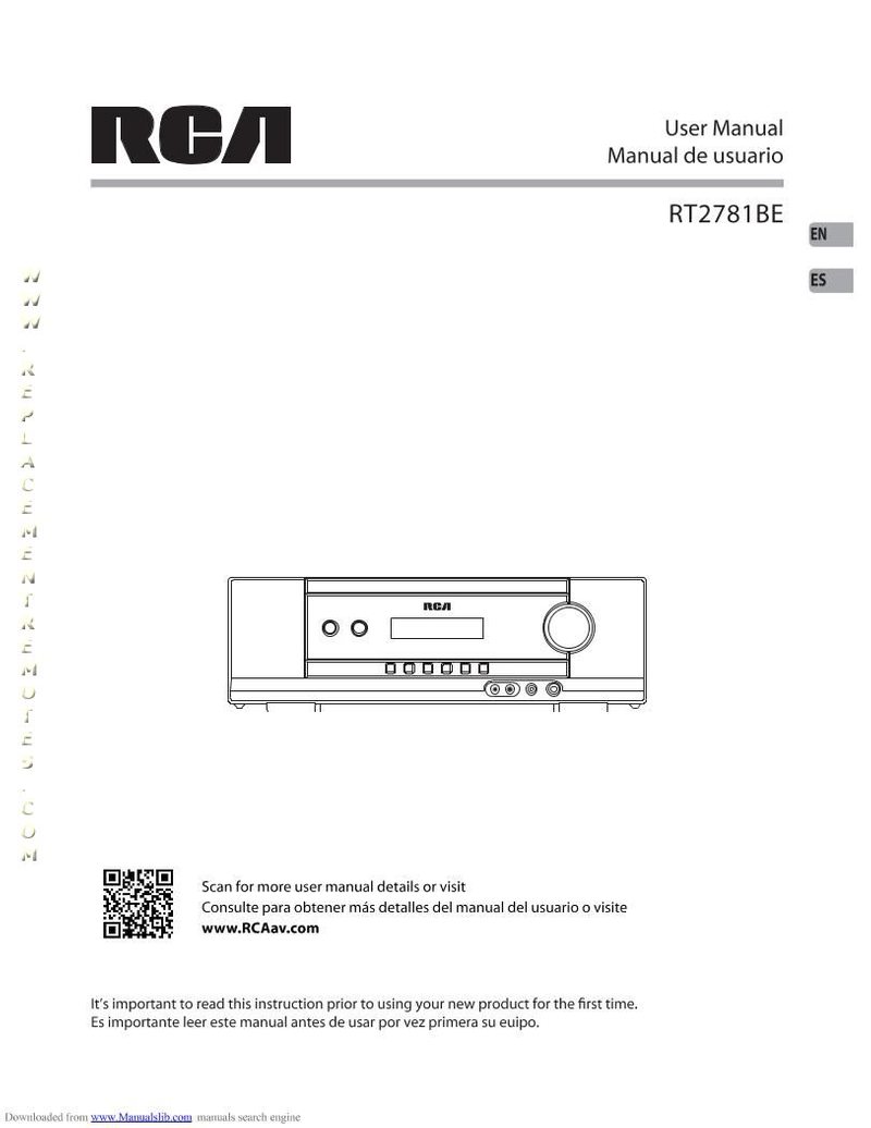 Buy RCA RT2781HOM RT2781H Operating Manual